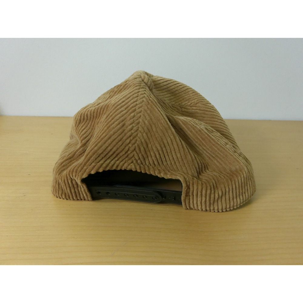 Bend Brewing Company Corduroy Snapback Hat Tan Brown Rora Basics Cap Oregon Beer - Picture 3 of 6